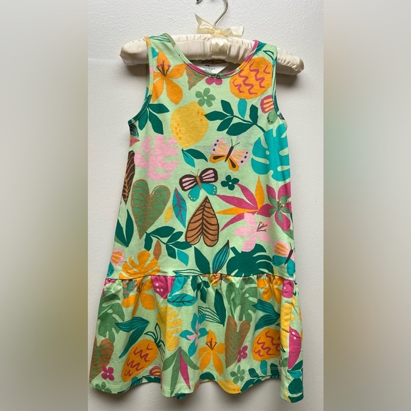 H&M Colorful Leaf and Butterfly Kids Dress - Picture 5 of 5